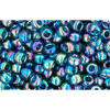 Buy cc167bd - Toho beads 8/0 trans-rainbow teal (10g)
