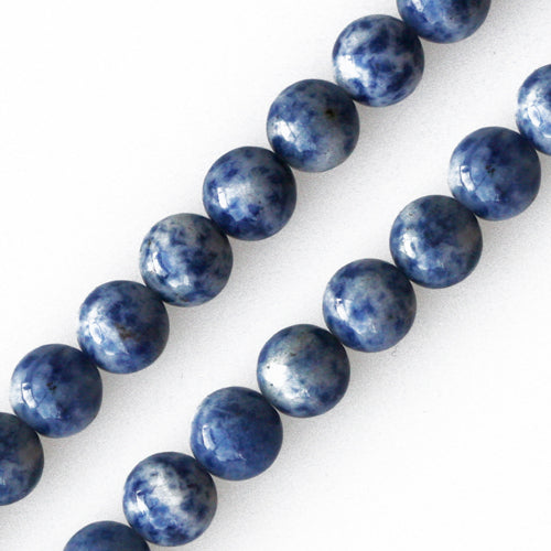 Brazilian sodalite round beads 6mm strand