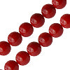 Buy Bamboo coral round beads 8mm strand
