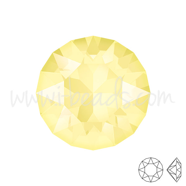 Swarovski 1088 xirius chaton crystal powder yellow 8mm-SS39 (3)