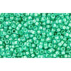 Buy cc954 - Toho beads 15/0 aqua/light jonquil lined (5g)