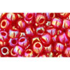 cc165c - toho beads 6/0 transparent rainbow ruby (10g)