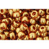 cc421 - Toho beads 6/0 gold lustered transparent pink (10g)