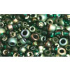 cc3209 - Toho beads mix bonsai-green/black (10g)