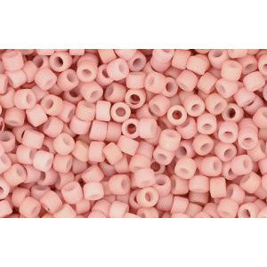 cc764 - Toho Treasure beads 11/0 opaque pastel frosted shrimp (5g)