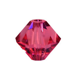 5328 Swarovski xilion bicone indian pink 4mm (40)