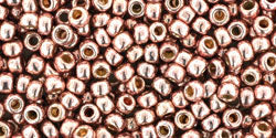 ccPF552 - Toho beads 8/0 Permanent Finish Galvanised Sweet Blush ROSE GOLD(10g)