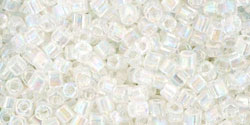 cc141 - Toho cube beads 1.5mm ceylon snowflake (10g)
