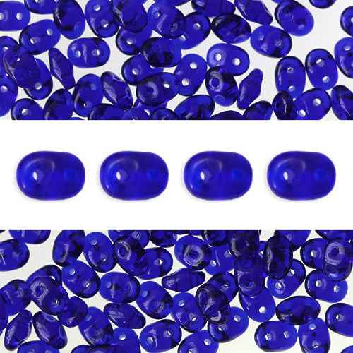 Super Duo beads 2.5x5mm cobalt (10g)