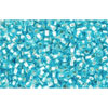 cc23 - Toho beads 15/0 silver lined aquamarine (5g)
