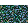 Buy cc397 - Toho beads 11/0 rainbow green/purple lined (10g)