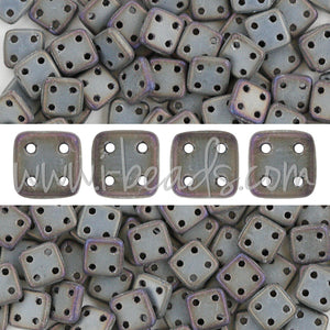 4 holes CzechMates QuadraTile beads