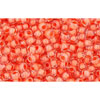 cc963 - Toho beads 11/0 crystal/ apricot lined (10g)