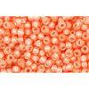 cc2112 - Toho beads 11/0 silver lined milky grapefruit (10g)