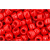 cc45 - Toho beads 6/0 opaque pepper red (10g)