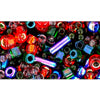 cc3226 - Toho beads mix shousei red green blue (10g)