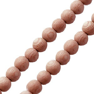 Rosewood round beads strand 7mm (1 strand)