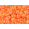 cc802 - toho beads 6/0 luminous neon orange (10g)