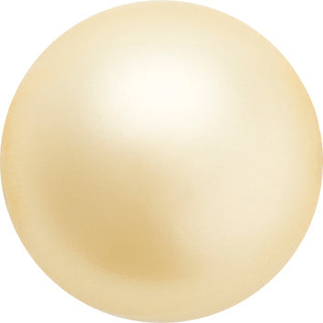 Round Pearl Preciosa Vanilla 10mm - 71600 (10)