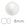 Beads Retail sales Round cabochon Preciosa White 8mm (4)
