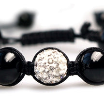 DIY: Sparkling Shamballa Style Bracelet