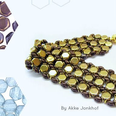 We are abuzz about Honeycomb Beads