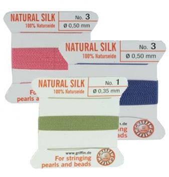 Silk cord and ribbon