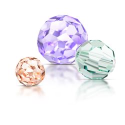 Faceted Crystal Round Beads
