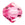 Beads wholesaler Bicone bead Preciosa crystal Pink 6mm (10)