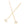 Beads wholesaler Headpin Fine golden brass with clear zircon - 42x3x0.6mm (2)