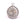 Beads wholesaler Round pendant textured stainless steel 14.5mm (1)