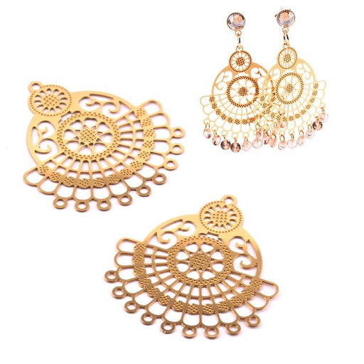 Stylish Earring Kit with Preciosa Topaz – 28 Pieces