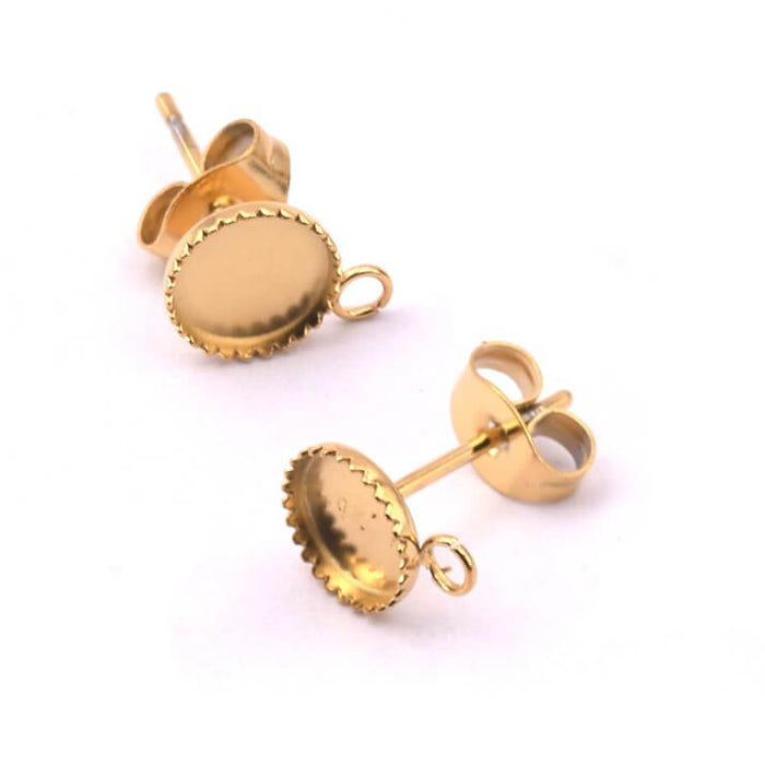 Stylish Earring Kit with Preciosa Topaz – 28 Pieces
