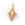 Beads wholesaler Pendant with agate 14mm Golden stainless steel - Hole: 1mm (1)