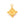 Beads Retail sales Pendant charm golden steel 9mm for cabochon 4mm - Hole: 1.5mm (1)
