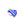 Beads Retail sales Little fish pendant with navy blue striped white enamel - Golden steel -12mm - Hole: 1mm (1)