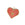 Beads Retail sales Heart pendant with pink enamel and zircon - Golden steel - 16mm - Hole: 1.5mm (1)