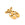 Beads Retail sales Ballerina slipper pendant - 15x10mm - golden steel - Hole: 1mm (1)