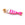Beads Retail sales Fish pendant pink and white enamel -19x5mm golden steel (1)