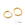 Beads Retail sales Huggie earrings Golden stainless steel - 17x2.5mm (2)