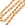 Beads wholesaler Ribbed and oval chain - 9x6mm - Golden stainless steel (50cm)