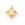 Beads Retail sales Flower pendant - Golden stainless steel - 14.5mm - Hole: 1mm (1)