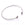 Beads wholesaler Oval bangle bracelet 55mm - stainless steel for 6mm cabochon (1)