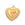 Beads wholesaler Heart pendant golden stainless steel 40x35mm - Hole 1.5mm (1)