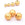 Beads Retail sales Round wooden bead gilded with gold leaf 20mm - Hole: 3mm (3)