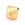 Beads wholesaler Bicone bead wood with gold leaf - 30mm - Hole: 3mm (1)