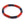 Beads Retail sales Nepalese crocheted bangle bracelet Blue and red 65mm (1)