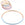 Beads wholesaler Thin round golden steel bangle bracelet and light blue enamel 6.5x1.8mm (1)