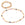 Beads wholesaler Golden Miyuki seed bracelet 2mm and tourmaline on elastic (1)