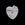 Beads wholesaler Carved Heart Pendant with Quartz Crystal - Golden Brass and Zircon 35x30mm (1)